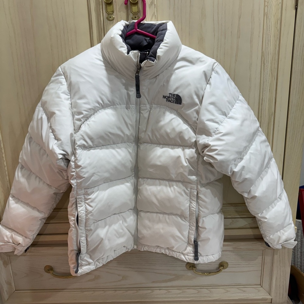 The North Face White Puffer Jacket